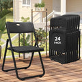 8 Pack Plastic Folding Chair with Ventilation Holes O6618