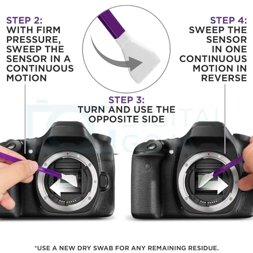 Camera Cleaning Kit with Case, Spray, Swabs, Blower, Brush, Tissue Paper V95401
