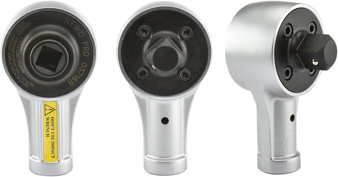 3/4" Torque Multiplier Power Wrench, 2,200 Foot-Pound, Cr-Mo/Cr-V Steel L4046