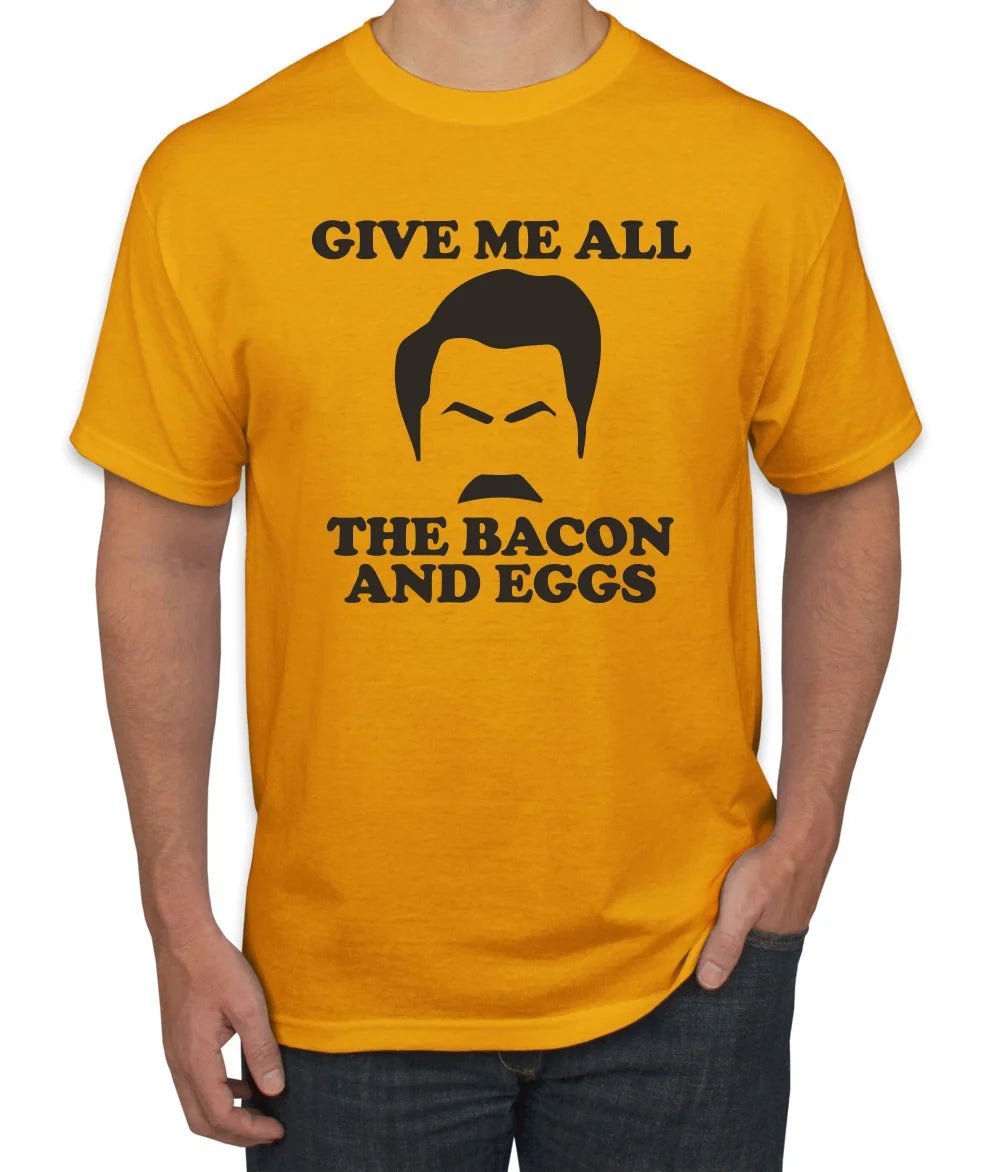 Gold Men's Graphic T-Shirt S247083